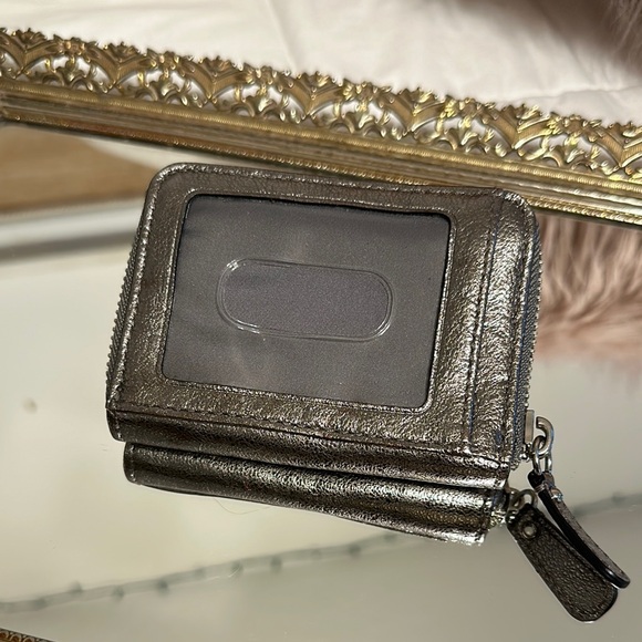 Coach Metallic Leather Wallet - Picture 2 of 5